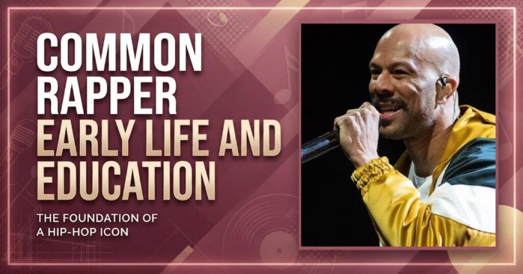 Common Rapper Early Life and Education