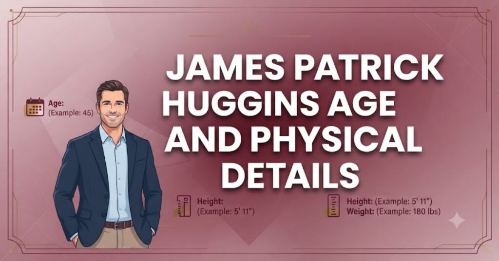 James Patrick Huggins Age and Physical Details