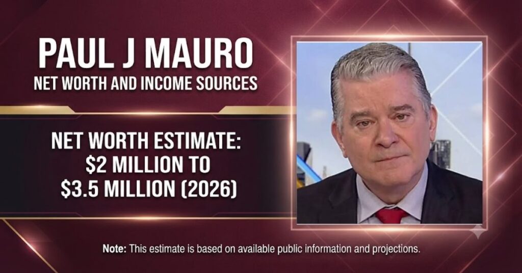Paul J Mauro Net Worth and Income Sources